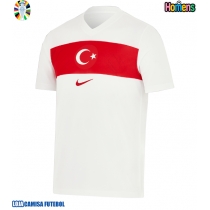 Camisa de Futebol Turkey Equipamento Principal Europeu 2024 Manga Curta